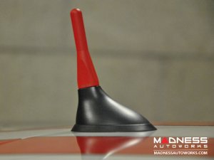 FIAT 500 Oval Base Red Stubby Antenna (2012-2019) FIAT 500 Oval Base Red Stubby Antenna (2012-2019)